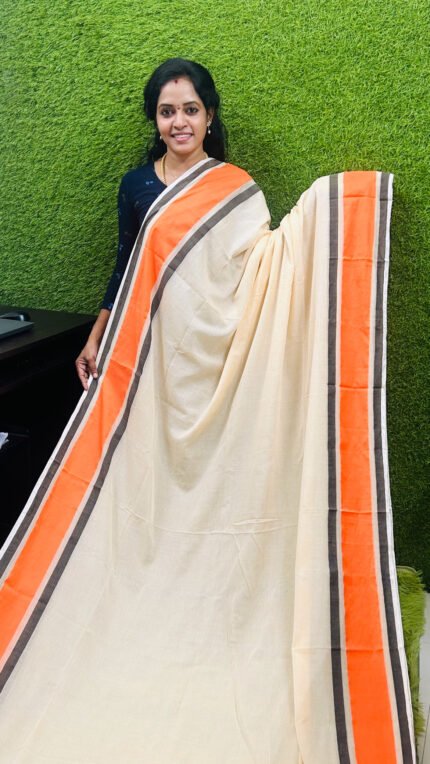 Premium Khadi Cotton Saree