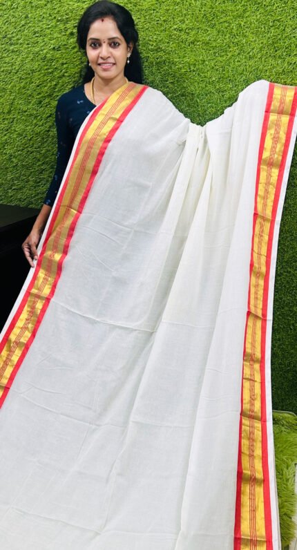 Premium Khadi Cotton Saree