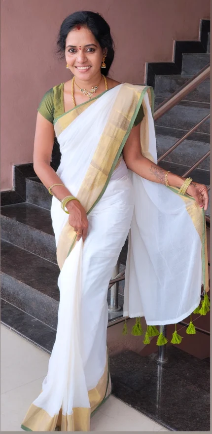 Premium Khadi Cotton Saree