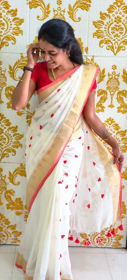 Premium khadi Cotton Saree