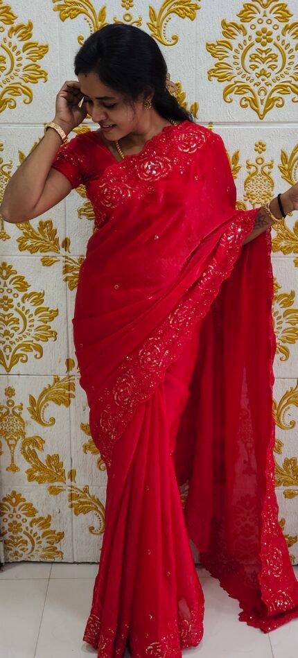 Premium Space Silk Saree